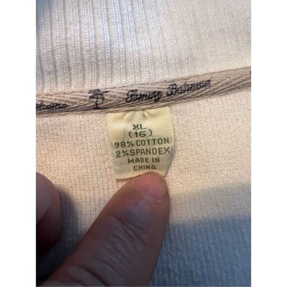 Men’s Tommy Bahama, quarters dip pull over sweater‎ - Picture 4 of 9